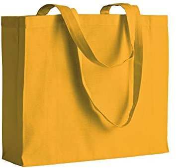 Artexia Tote Bag Shopper Donna di Stoffa e Tela Spessore Materiale 200gr/m2 con Manici Lunghi