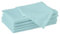 Encasa XO Baumwollstoffservietten | 6er-Set | Größe 43x43 cm | Egg Blue Volltonfarbe | Waschmaschinenfest