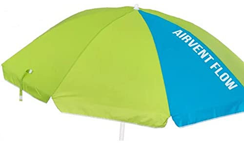 PLUS HOME Sombrilla vari Fibra Acero/Nylon(UPF+50)+(Soporte Anclaje Importado Saca Arena) 160-220 CM Colores Surtidos