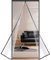 Risareyi Magnet Wärmeschutzvorhang Tür 135x200cm, Schwarz Transparent Türvorhang Thermo Kälteschutz Tür Fenster Thermovorhang Isolierung Winter Kälteschutzvorhang für Klimaanlagen Haustür Küchentür
