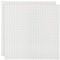 Etarnfly 2 Pack Classic Base Plates,25.5 x 25.5 cm Building Board Baseplates 100% Compatible with All Major Brands,White