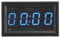 Autouhr Armaturenbrett Digitaluhr für Auto DC4.5-30V Wasserdichtes Auto Uhr YB27T LED Fahrzeug Elektronische Clock Universal Autouhr Uhr Zubehör Dekoration(Blau)