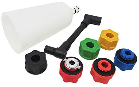 Kit de llenado de embudo de aceite de 8 piezas con 6 adaptadores para coche