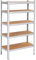 SPRINGOS Metallregal Garagenregal Kellerregal 60 x 100 x 180 cm 5 Ablagen