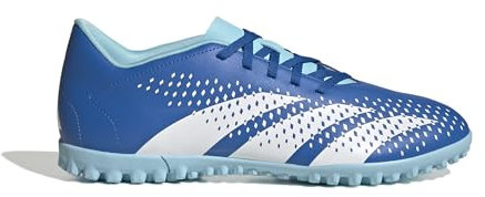 adidas Predator Accuracy.4 Turf Soccer Shoes, Unisex, Bright Royal/White/Bliss Blue, 11 Women/10 Men