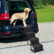 Fellie Foldable Dog Ramp, Portable Dog Steps for Cars, 2-Height Adjustable with Non-Slip Safety, Supports up to 176 lbs