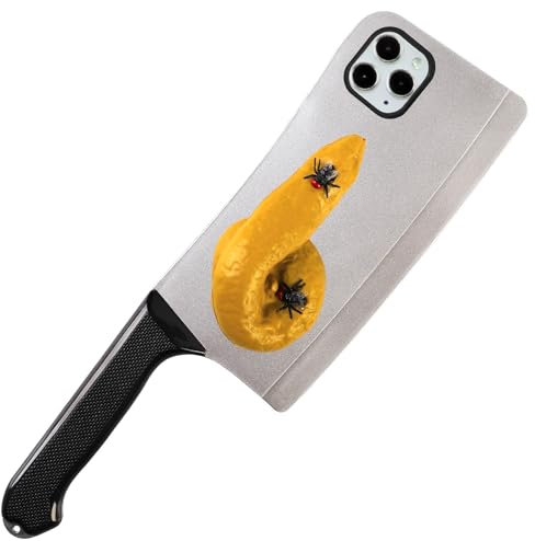 TRADAY 3D Messer Handyhülle für iPhone 11 Pro Max Lustige Hässliche Handyhülle