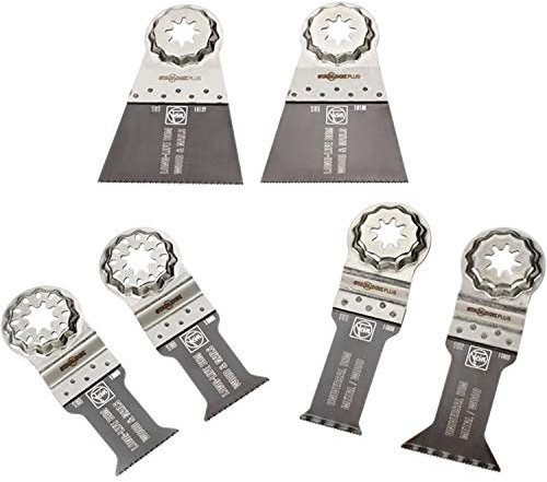 Fein Best of E-Cut Starlock-Plus, WOOD & METAL 35222967030 (Best), apto para todas las multiherramientas FEIN y todas las demás multiherramientas comunes con Starlock Plus y StarlockMax