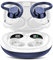 QXQ Cuffie Bluetooth Sport, Auricolari Bluetooth 5.3, Cuffie Wireless Impermeabili IPX7, ENC Cancellazione Rumore, Display LED, blue