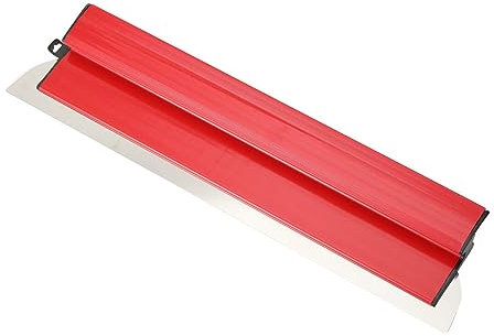 Lfhelper Flächenspachtel 60cm Lange Maurerkelle Profi Flächenspachtel mit Z-Griff Flexogrip 0,5mm Edelstahlklingen Gipserspachtel zum Verputzen von Wänden & Decken Aicharynic Spachtel Werkzeug