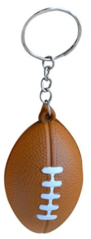 BESPORTBLE 6 Pièces Porte-clef Rugby Porte-clés Boule Porte-clés Ballon De Sport Porte-clés Football Américain Jouet Puzzle