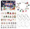 Adventskalender Armband Charme Weihnachtskalender 2022 Countdown -Armband Set für Mädchen Adventskalender Armband Schmuck Juwelierkalender Weihnachtskalender 2022 DIY Bracelet Set Count Count