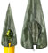 SUPAWAY Funda de invierno para plantas con cordón y cremallera Kit de protección de invierno para plantas Funda de invierno para plantas de exterior Reutilizable Contra el frío y las helada, 200x100cm
