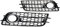 IONZS Auto Front Kühlergrill für Audi A4 B8 S-Lines S4 2008 2009 2010 2011 2012,Mesh-Grill für die Stoßstange,Vorne Kapuze Kühlergrill,Mittelnetz Grilles