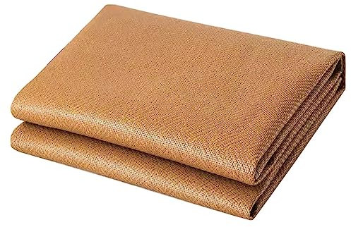 Coole Sommer-Schlafmatten, Rattan, faltbare Matratzenauflage für kühlen, bequemen Schlaf im Garten oder Wohnzimmer, Bambus-Bettwäschematten (Farbe: 120 x 195 cm)