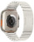 MaKTech Fascia in Titanio per Orologio, Cinturino in Metallo Leggero con Angoli Arrotondati e Fibbia Incorporata, per Apple Watch 10/9/Ultra 2/SE/8/7 [2024] (46mm/45mm/44mm/49mm, Titanio)