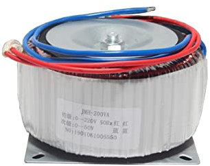 Transformateur toroïdal 200W 50VAC Primaire 220V