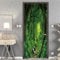 Türtapete Selbstklebend Türfolie Grüner Wald Türaufkleber Wandbild PVC Türtattoos Türposter Fototapete für Wohnzimmer Schlafzimmer Küche Toilette Türdeko 90x200 cm