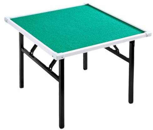 Klappbarer Spieltisch mit Multifunktions-Oberfläche für Kartenspiele, Poker, Mahjong und Dominospiele