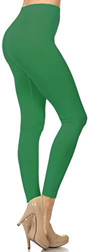NEON NATION NeonNation Nahtlose bunte Gamaschen oder Sporthosenstrumpfpartysockenqualität für Damen Einheitsgröße Kelly green
