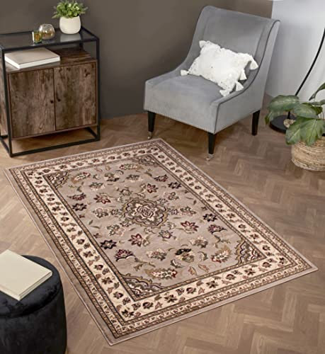 Carpeta tradicional clásica y de calidad, tamaño pequeño y grande, color beige, verde, roja, negra y gris, polipropileno, beige, 80x150cm (2'6''x5'0'')