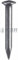 BÄR Lot de 1000 clous en acier à tête bombée - Dimensions : 2 x 60 mm