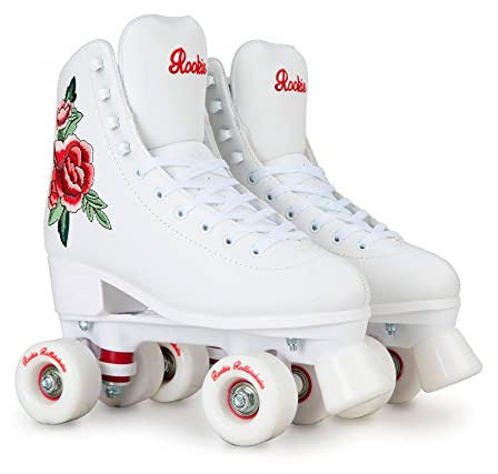 Rookie RKE-SKA-2702 Damen Schlittschuhe, White, 37