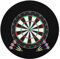 vidaXL Dartscheibe 6 Dartpfeilen Surround Profi Dartboard Steeldart Dart Set