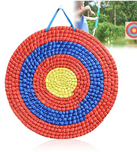 VBESTLIFE Bogenschießen Glas Ziel Stroh Ziel Handgemachte Bogen Ziel Ziel Prop Sport Langbogen Compoundbogen Bogenschießen Training Zubehör