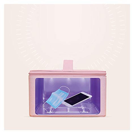 XUMI UV Esterilización Caja Portáti UV Esterilizador De Ropa Interior Elimina De Manera Segura El 99,9% De Germenes Y Bacterias para Teléfono Móvil Chupete Cosmeticos