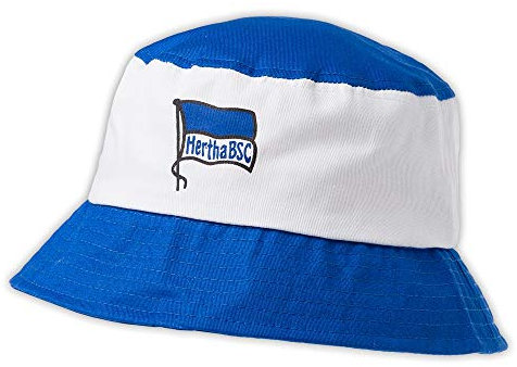 Hertha BSC Berlin Fischerhut blau-weiß Sonnenhut Hut Schlapphut HBSCB - Plus Lesezeichen I Love Berlin