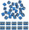 KeeYees 60 morsetti a vite da 5 mm, 2 pin e 3 pin, PCB, saldabili per Arduino DIY Project (50 x 2 pin, 10 x 3 pin)