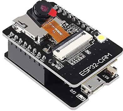 ESP32 Cam WiFi Bluetooth Development Board mit OV2640 Kameramodul + Micro USB zu seriellem Port CH340C 4,75V-5,25V Nodemcu für Raspberry Pi