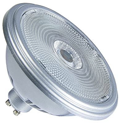 SLV LED Lampe QPAR111 / Leuchtmittel, Lampe, LED / GU10 2700K 12.5W 1000lm silber dimmbar