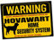 Hovawart Schild Warning Security System Türschild Hundeschild Warnschild Schild Hund Hovi