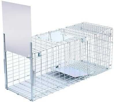 Elbe Safe Trampa Viva, Trampa para martas, Trampa para Gatos, Trampa para Perros, 80 x 29 x 32 cm, Resistente a la Intemperie, fácil de Limpiar, Segura para niños y Mascotas