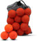 Magicorange Tennisbälle, 20 Stück, fortgeschrittene Trainings-Tennisbälle, Übungsbälle, Haustier-Hund-Spielbälle, kommen mit Netztasche für einfachen Transport (Orange)