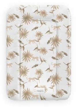 Wickelauflage 50x70 Wickelunterlage Abwaschbar für Wickelkommode Wasserdicht Wickeltisch Zubehör Wickeltischauflage Beige Boho Baby Changing Mat