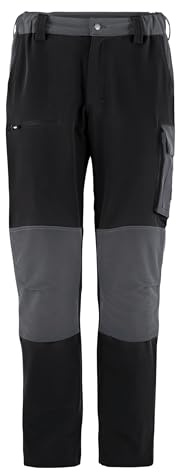 pka Herren Arbeitshose – Leichte Stretch Bundhose mit praktischen Taschen – Robuste Arbeitshose für Handwerk, Werkstatt & Outdoor