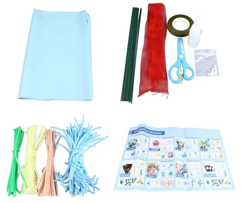 Pfeifenreiniger-Bastelbedarf, Kunstwerkzeug-Set, DIY Chenille-Stiel-Blumenstrauß-Set, Simulation, Innovatives, Handgefertigtes Pfeifenreiniger-Sonnenblumen-Set Für Hochzeitsgeschenk, Urlaubsdekoration