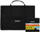 MEEDEN Kunstmappe Tragetaschen, 600D Oxford-Stoff Wasserdicht Künstler Portfolio Tasche, Tragetasche mit Schultergurt für A2/A3/A4 Mappe, Zeichenbrett, Leinwand (50 X 66 cm)