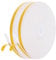 Flintronic Cinta Selladora Espuma, 10M Burletes Puertas Tira de Sellado, 10mmx6mm, Espuma Burlete Adhesivo de Alta Densidad, para Anti Frío, Aislante, Ruido y Colisión(Blanco)