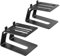 Soporte De Monitor De Estudio - Estante De Altavoces De Mesa De 2 Piezas, Soportes De Monitor Portátiles De 5 Pulgadas | Soporte De Monitor De Metal Para Amplificadores Y Equipos De Audio