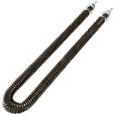 WLLKIY Wasserheizelement Rippenrohrheizkörper U-Typ Luftheizelement 201SS 304SS 0,8 KW 1 KW 1,2 KW 1,5 KW 2 KW Effiziente Heizung(450mm 1500W M18,304SS)