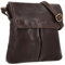 Gusti Umhängetasche Leder - Veha Schultertasche Umhängetasche Ledertasche Damen Braun Leder
