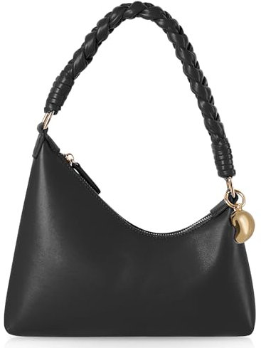 CHAMAIR Kleine Handtasche Damen Umhängetasche Klein Damen-Schultertaschen Luxus Designer Shoulder Bag Women Elegant Shopper Handbags for Women Y2k Bag Abendtasche Clutch PU Leder Geldbörse