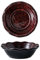 Lot de 2 Petits Plats à Four Ronds en céramique et Porcelaine, cocotte colorée, Assiette à Tarte Ronde - Rouge - 14 cm