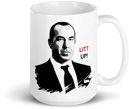 YXAMHNAK Litts Up Lustige Kaffeetasse Druck Keramik Tasse Teetasse für Tee, Kaffee, Suppe Geschirr