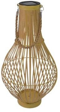 Lanterne Solaire Bambou Vase - Orium