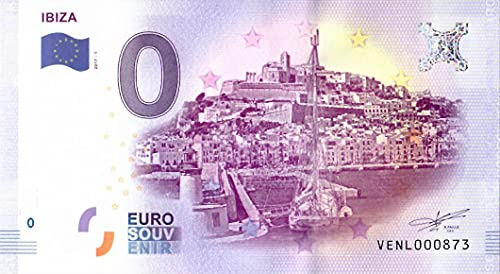 0 Euro Schein Ibiza · Spanien · Souvenir o Null € Souvenirschein